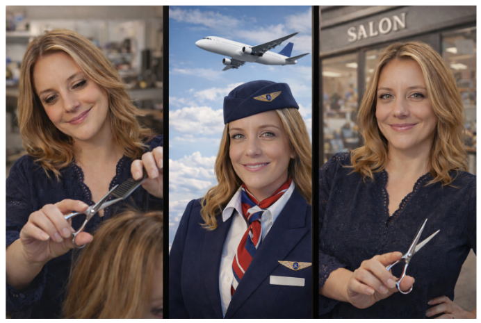 jo geering flight attendant
